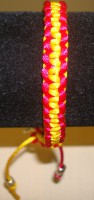 Pulseras plana dos colores